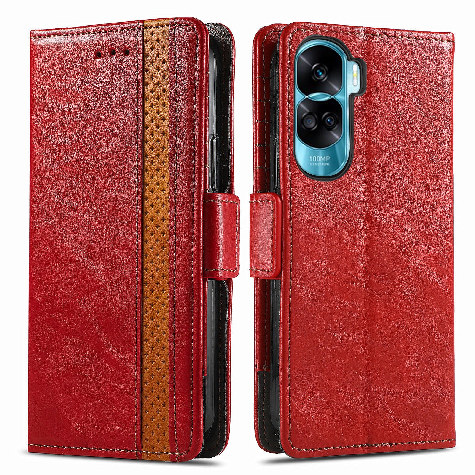 CASENEO 002 Series For Honor X50i 5G / 90 Lite 5G Case Wallet PU Leather RFID Blocking Phone Cover CASENEO 002 Series For Honor X50i 5G / 90 Lite 5G Case Wallet PU Leather RFID Blocking Phone Cover